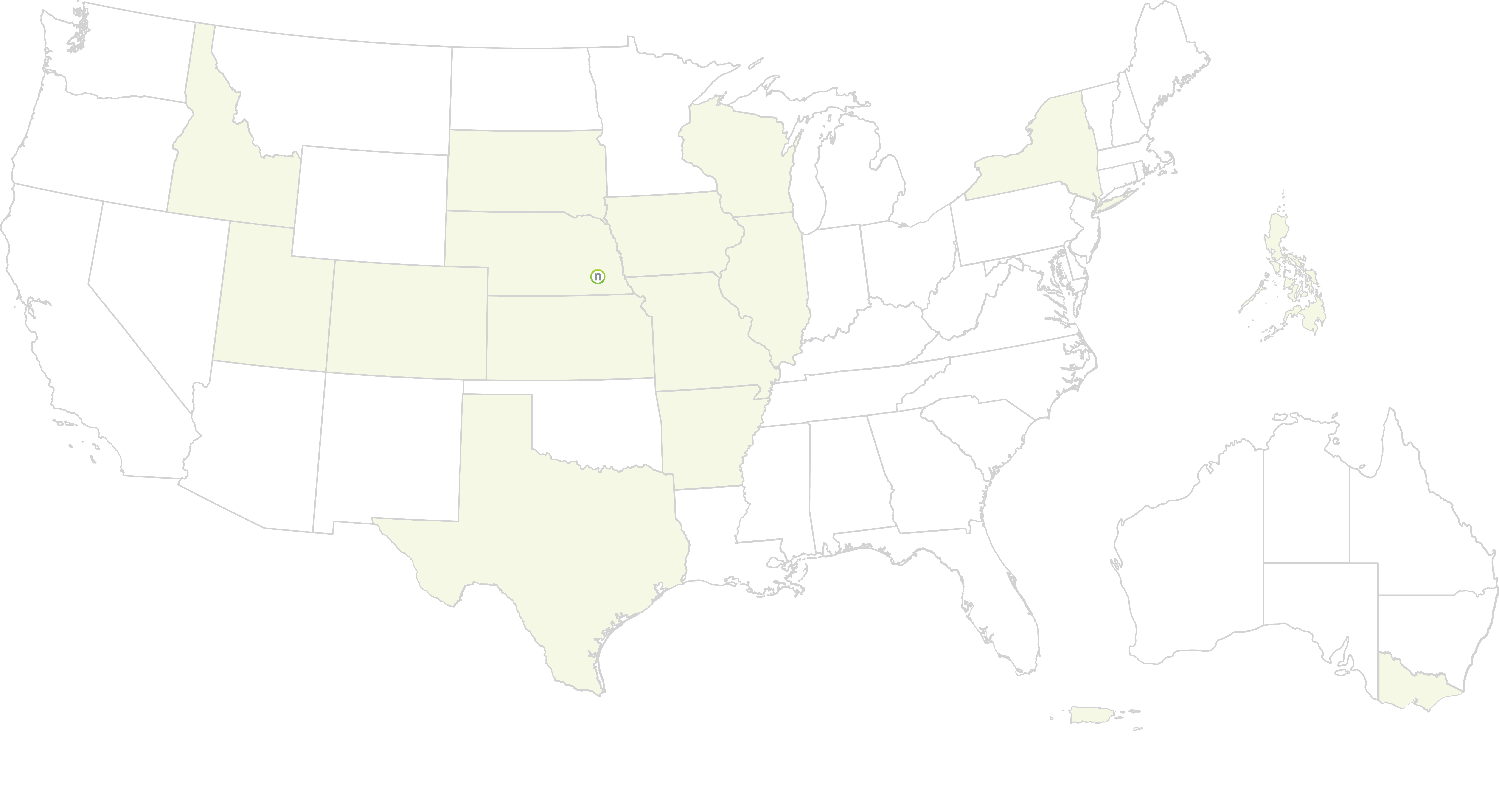 States with Nelnet Offices: ID, UT, CO, TX, NE - Headquarters Lincoln, SD, WI, NY, MA, RI, MO, and Victoria, Australia