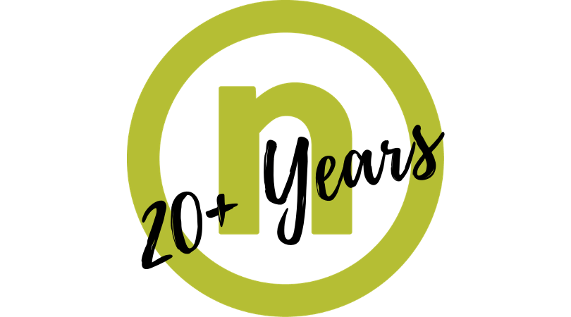 Nelnet logo with 20+ Years overlay