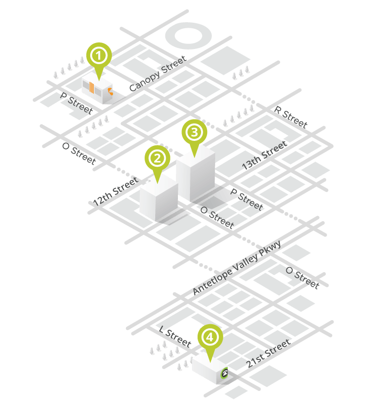 Lincoln Location Maps