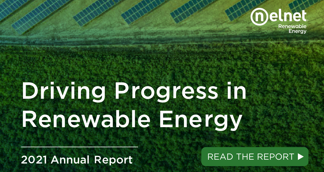 Driving Progress in Renewable Energy 2021 Annual Report
